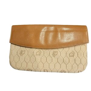SOLDChristian Dior Honey Comb Wallet/Clutch COA